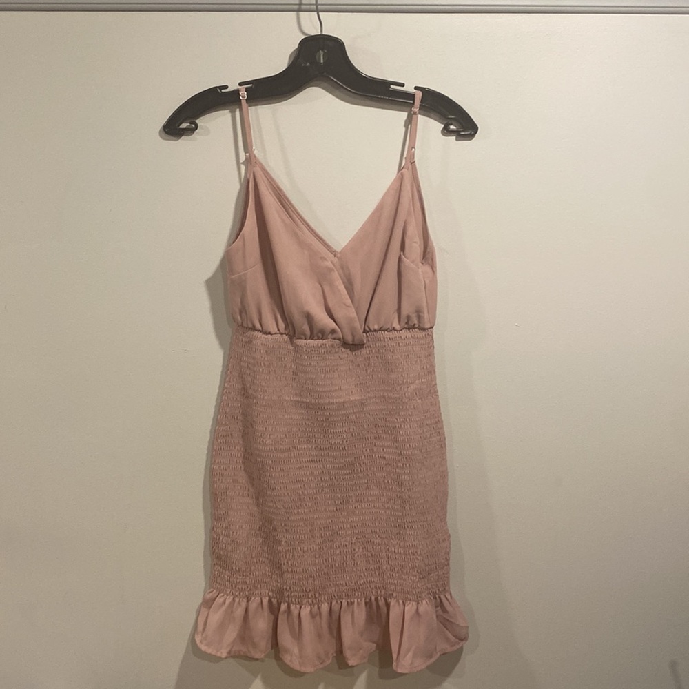 LOVE TREE Women’s Sexy Ruched Bodycon Mini Dress Size Small